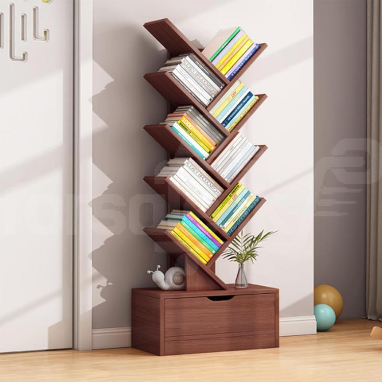 Mahogani Wooden Book Rack Sale